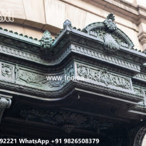 Elegant Iron Work House Elevation Design No-1015