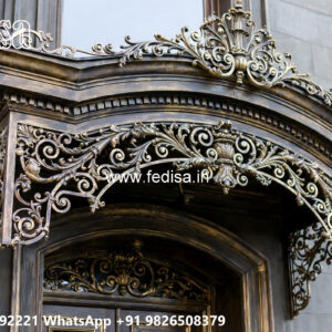 Elegant House Elevation Iron Sheet Design No-1027