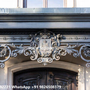 Attractive Iron Elevation Design for Modern Houses No-1031