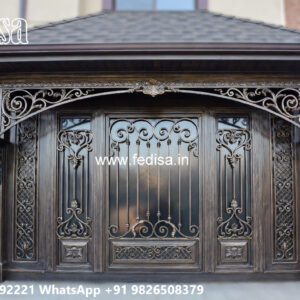 House Elevation Iron Design with Premium Finish No-1032