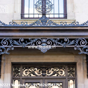 Stylish House Elevation Iron Structure Design No-1038