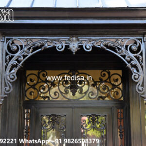 House Elevation Iron Design with Elegant Exterior Appeal No-1039