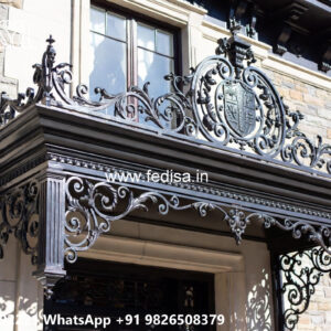 House Elevation Iron Design with Contemporary Architecture No-1058