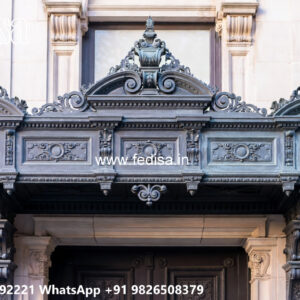 House Elevation Iron Design with Elegant Framework No-1072