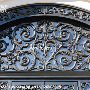 Attractive Iron Exterior Panel Design for Houses No-1073