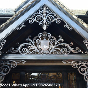 House Elevation Iron Design with Stylish Structural Appeal No-1081