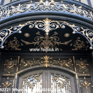 Stylish House Elevation Iron Work Inspirations No-1103