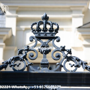 Stylish Iron Balcony Exterior House Design No-1118