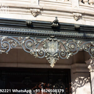 Decorative House Elevation Iron Framework Concepts No-1119