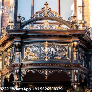 Luxury House Elevation Iron Exterior Concepts No-1121