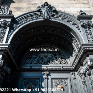 Premium House Front Iron Grill Design No-1124