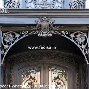 House Elevation Iron Design with Contemporary Structural Beauty No-1125
