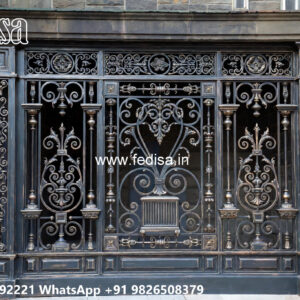 Decorative Iron Exterior House Elevation Ideas No-1133