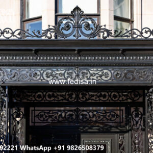 House Elevation Iron Design with Modern Artistic Appeal No-1145
