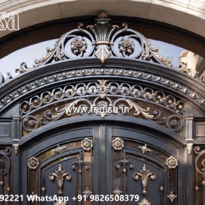 House Elevation Iron Design with Stylish Outdoor Structure No-1148