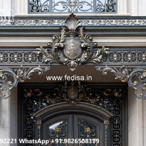 Stylish House Exterior Iron Decoration Design No-1152