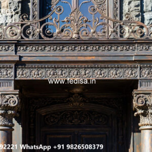 Elegant Iron Frame House Exterior Design No-1159