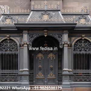 Modern Exterior House Iron Elevation Concepts No-1167