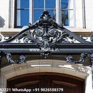 Decorative Iron Front House Elevation Inspirations No-1170