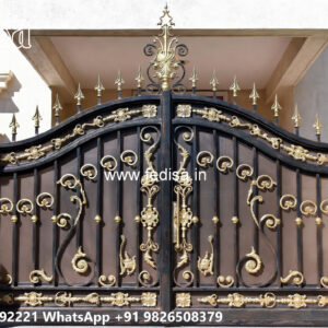 Modern House Front Iron Structural Concepts No-1176
