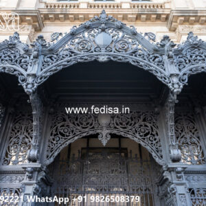 Luxury Iron Exterior House Elevation Ideas No-1179