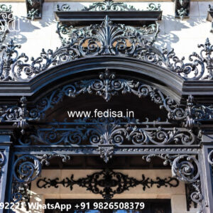 Attractive House Front Iron Elevation Concepts No-1189