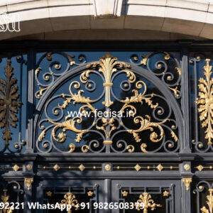 Decorative House Front Iron Wall Design No-1199