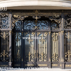 Decorative House Exterior Iron Cladding Concepts No-1214