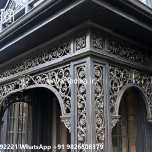 House Elevation Iron Design with Beautiful Architectural Style No-1230