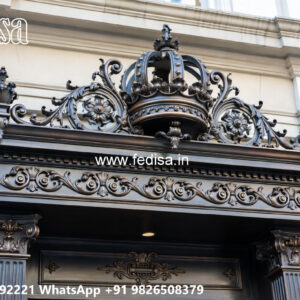 Modern House Elevation Iron Decorative Roof Concepts No-1241
