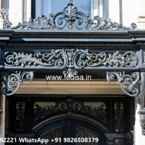 Stylish Iron House Elevation with Modern Appeal No-1247
