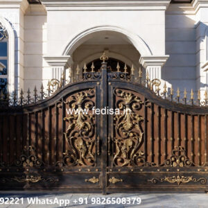 Luxury Modern House Elevation Iron Framework No-1249