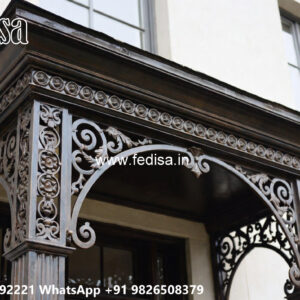 Premium House Elevation Iron Artistic Panels No-1252