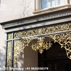 Stylish House Front Iron Decorative Ideas No-1257