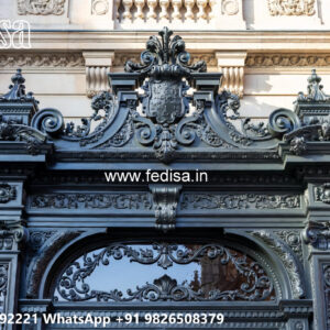 Decorative Modern Iron Grill for House Front No-1270