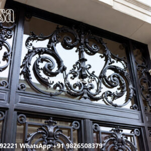 Luxury House Elevation Iron Decorative Roofing No-1277