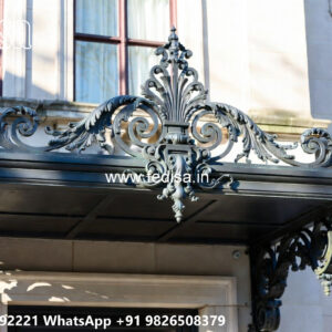 Modern House Elevation Iron Luxury Concepts No-1284