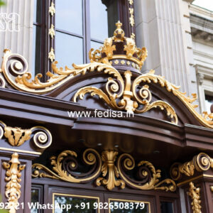 Premium Iron Exterior Design for Modern Villas No-1294