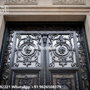 Modern House Elevation Iron Decorative Architecture No-1297
