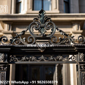 Premium House Elevation Iron Geometric Inspirations No-1320