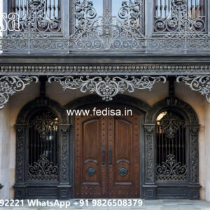 House Elevation Iron Design with Stylish Front Elegance No-1321