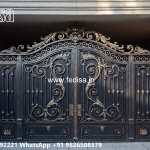 Stylish House Front Iron Mesh Concepts