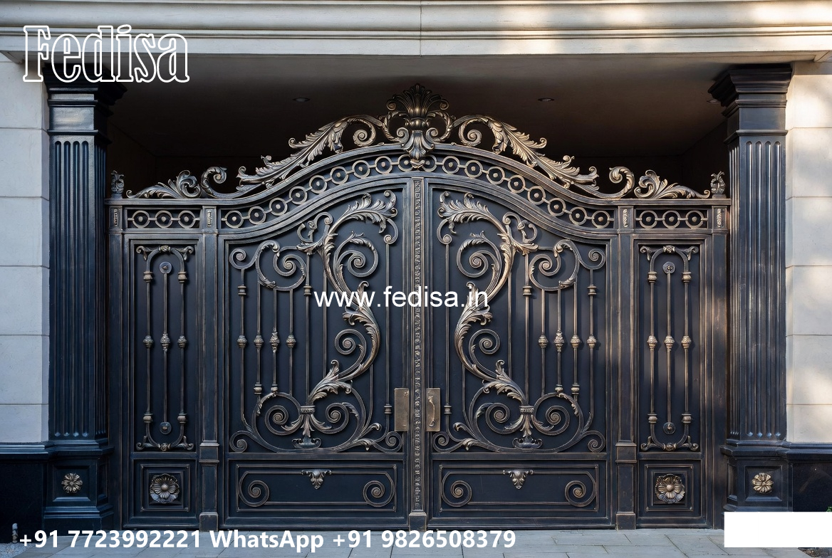 Stylish House Front Iron Mesh Concepts