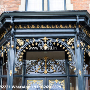 House Elevation Iron Design with Attractive Artistic Finish No-1336