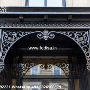 Attractive Iron Exterior Wall House Design No-1342