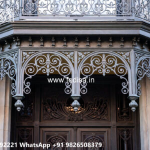 Decorative House Exterior Iron Framework Inspirations No-1349