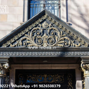 Modern House Front Iron Wall Concepts No-1352