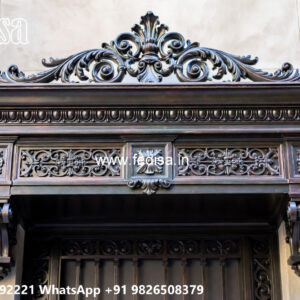 Decorative House Front Iron Roofing Concepts No-1359