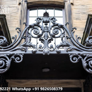 Luxury House Front Iron Art Inspirations No-1368