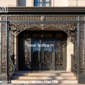 Contemporary Iron Decorative House Exterior No-1378